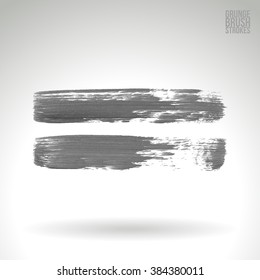 Brush stroke and texture. Vector design.