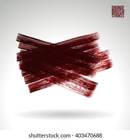 Brush stroke and texture. Vector design. Various colors available - check my profile.