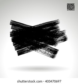 Brush stroke and texture. Vector design. Various colors available - check my profile.