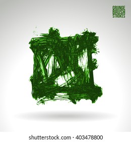 Brush stroke and texture. Vector design. Various colors available - check my profile.