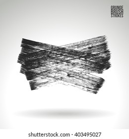 Brush stroke and texture. Vector design. Various colors available - check my profile.