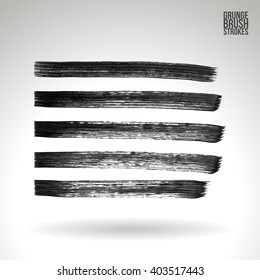 Brush stroke and texture. Vector design. Various colors available - check my profile.