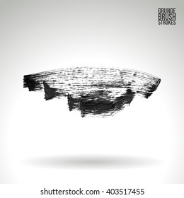 Brush stroke and texture. Vector design. Various colors available - check my profile.