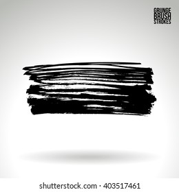 Brush stroke and texture. Vector design. Various colors available - check my profile.