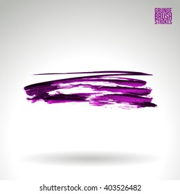 Brush stroke and texture. Vector design. Various colors available - check my profile.