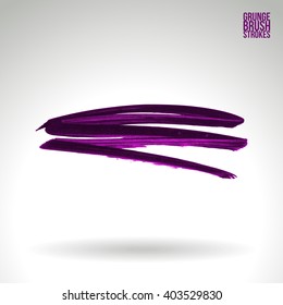 Brush stroke and texture. Vector design. Various colors available - check my profile.