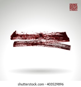 Brush stroke and texture. Vector design. Various colors available - check my profile.