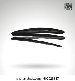 Brush stroke and texture. Vector design. Various colors available - check my profile.