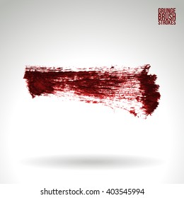 Brush stroke and texture. Vector design. Various colors available - check my profile.