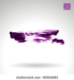 Brush stroke and texture. Vector design. Various colors available - check my profile.