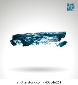 Brush stroke and texture. Vector design. Various colors available - check my profile.