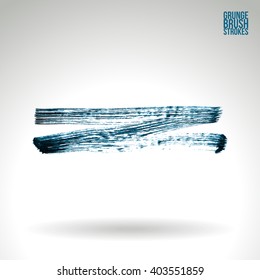 Brush stroke and texture. Vector design. Various colors available - check my profile.