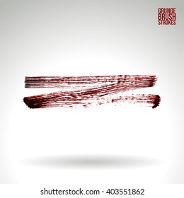 Brush stroke and texture. Vector design. Various colors available - check my profile.