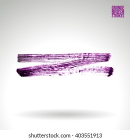 Brush stroke and texture. Vector design. Various colors available - check my profile.