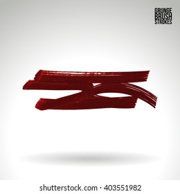 Brush stroke and texture. Vector design. Various colors available - check my profile.