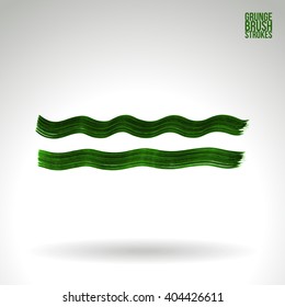 Brush stroke and texture. Vector design.