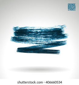 Brush stroke and texture. Vector design.