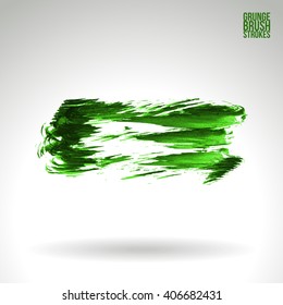 Brush stroke and texture. Vector design.