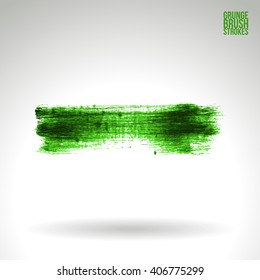 Brush stroke and texture. Vector design.