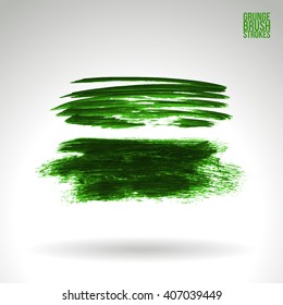 Brush stroke and texture. Vector design.