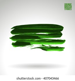 Brush stroke and texture. Vector design.