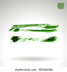 Brush stroke and texture. Vector design.