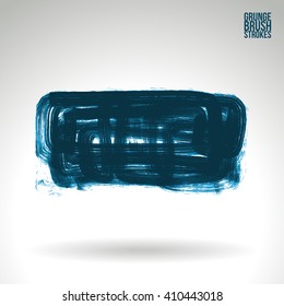 Brush stroke and texture. Vector design.