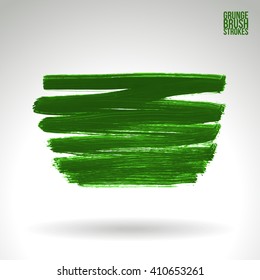 Brush stroke and texture. Vector design.