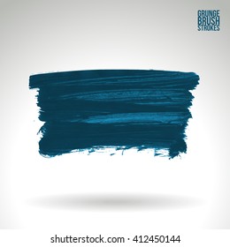 Brush stroke and texture. Vector design.
