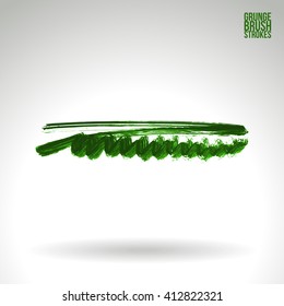 Brush stroke and texture. Vector design.
