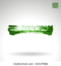 Brush stroke and texture. Vector design.