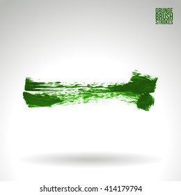 Brush stroke and texture. Vector design.