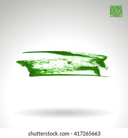 Brush stroke and texture. Vector design.