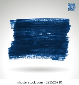 Brush stroke and texture. Vector design. Underline and border.