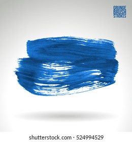 Brush stroke and texture. Vector design. Underline and border.