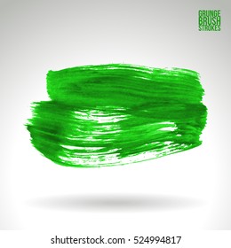 Brush stroke and texture. Vector design. Underline and border.