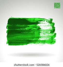 Brush stroke and texture. Vector design. Underline and border.