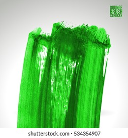 Brush stroke and texture. Vector design. Underline and border.