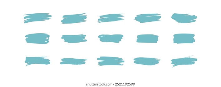 Brush Stroke Vector art illustration isolated.