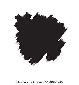 Brush Stroke . Vector Logo Design Template 