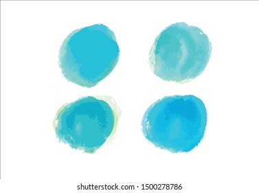 brush stroke watercolor background.vector creative illustration