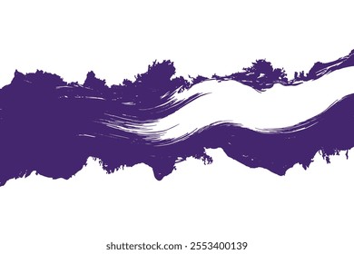 Brush strokes. Abstract hand painted watercolor background. Paintbrush set. Grunge design elements. Rectangle text boxes. Dirty distress texture banners. Grungy painted objects
