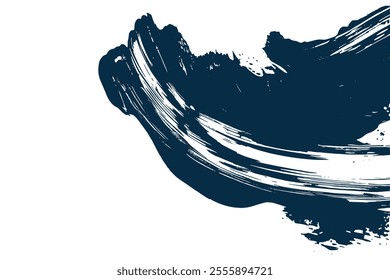 Brush strokes. Abstract hand painted watercolor background. Paintbrush set. Grunge design elements. Rectangle text boxes. Dirty distress texture banners. Grungy painted objects. Original