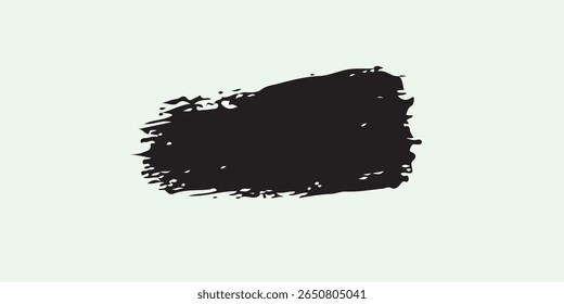 Traçados de pincel. Fundo de aquarela pintado à mão abstrato. Pincel definido. Elementos de design Grunge. Caixas de texto de retângulo. Bandeiras de textura suja angústia. Objetos pintados de grungy. Original