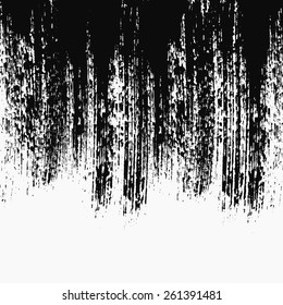 Brush Strokes Background. Paintbrush grunge design element. Dirty texture vector illustration.