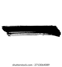 pinceladas em fundo versátil preto para projetos criativos