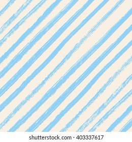 Brush strokes blue diagonal lines isolated on white background. Brush strokes diagonal lines color background. Vector brush strokes.
