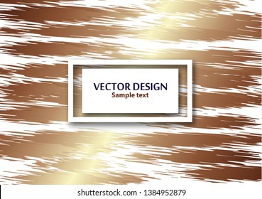 Brush strokes in bright gradient colors on a white background. Corporate identity template for the company. Invitation to a corporate event. Cover product catalog. Business card. Vector illustration