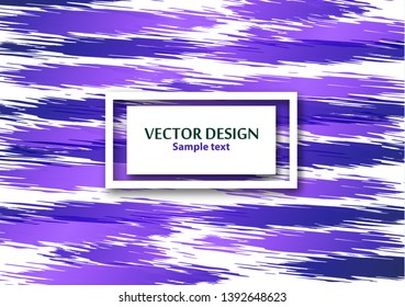 Brush strokes in bright gradient colors on a white background. Corporate identity template for the company. Invitation to a corporate event. Cover product catalog. Business card. Vector illustration