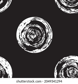 Brush strokes Circle pattern design suitable for fashion prints, graphics, backgrounds